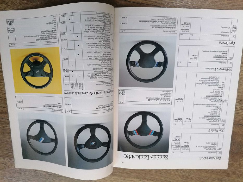 Prospekt Zender Opel