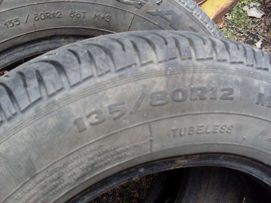 Opony 2 szt  135/80r12 Dębica Navigator  , maluch