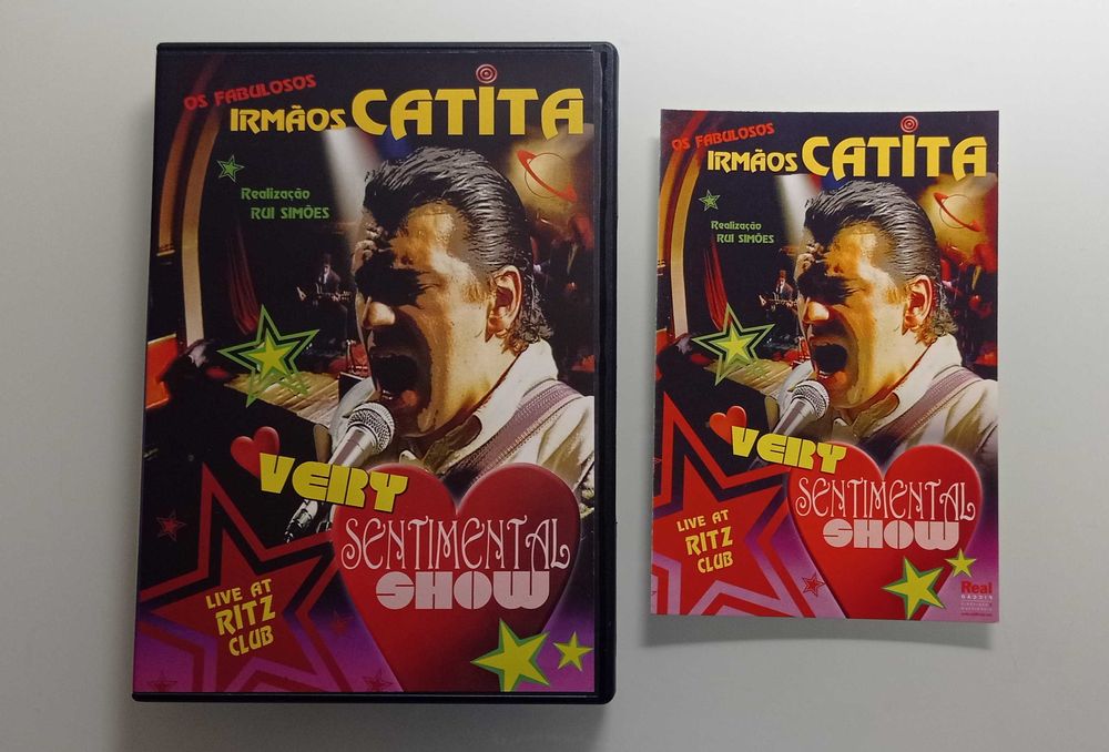 Manuel J Vieira DVD Os Fabulosos Irmãos Catita - Very Sentimental Show