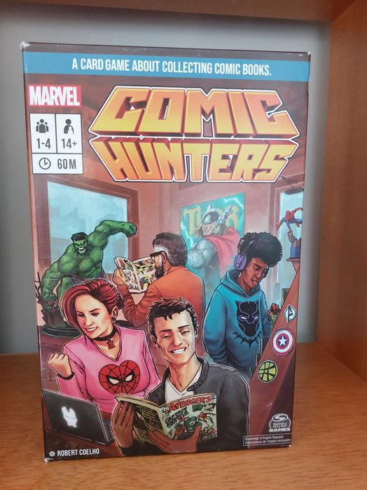 Comic Hunters, Board Game, Jogo de Tabuleiro