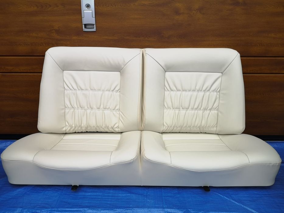 VW Golf MK1 Cabrio, tapicerka, fotele, wnętrze