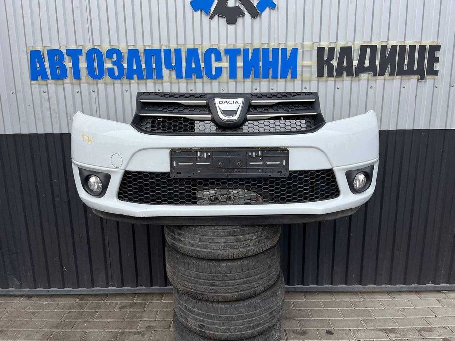 Бампер передній Dacia Logan 2 (2013-2016)