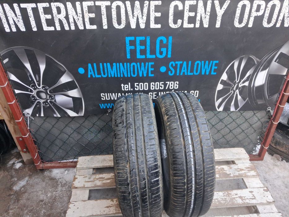 2x używana opona letnia 195/70 R15C Nexen Gwarancja Montaż