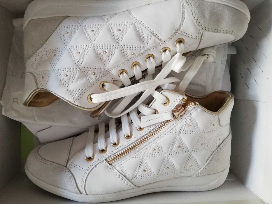 Ténis T.37 Geox Myria cano subido - NOVAS e EMBALADAS! 50%desc