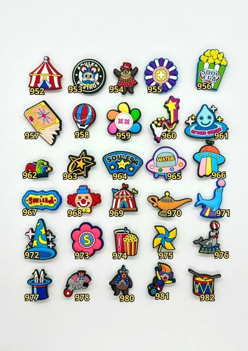 Przypinka do Crocs cyrk