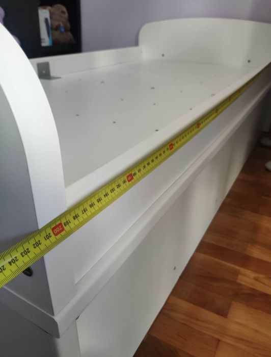 Cama individual com 2 gavetas grandes de arrumação