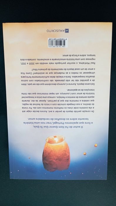 Livro "Como se fosse a primeira vez" de Raul Minh'alma