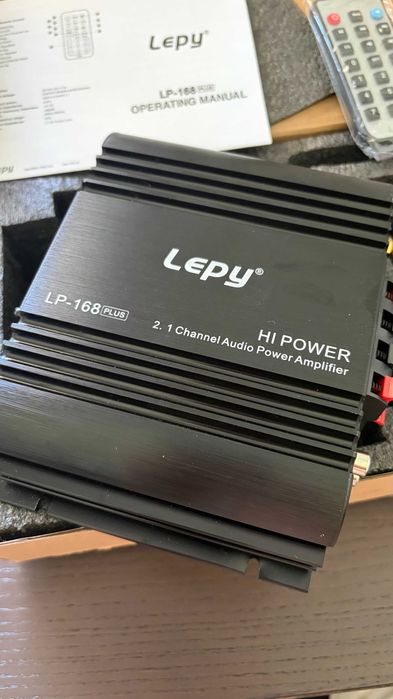 Amplificador 90W Lepy LP-168plus HiFi Bluetooth