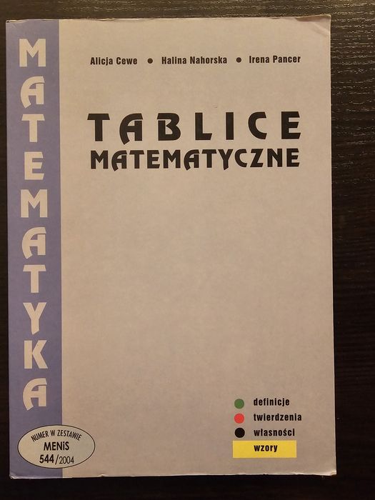 Tablice matematyczne