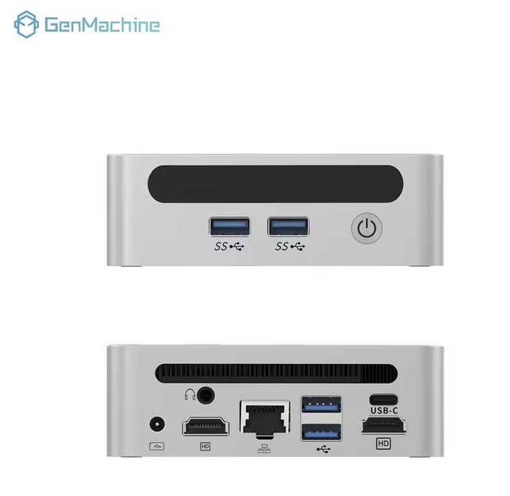 Міні ПК GenMachine Ren5000 AMD Ryzen 3 PRO 5475U DDR4 WiFi6 BT5.2 Новий Запакований
