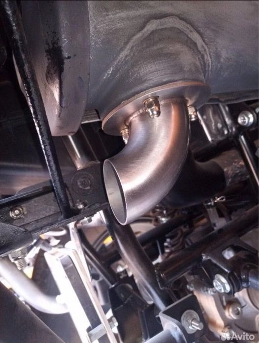 Флейта, насадка на глушник квадроцикла Aodes, Loncin, Cf moto