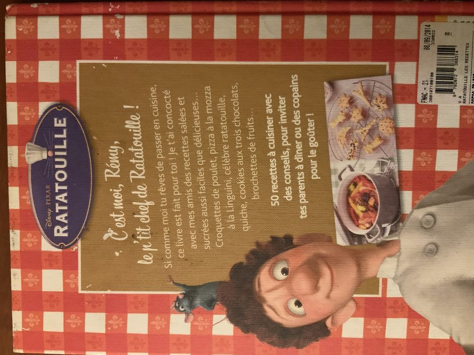 Ratatouille - Tout le monde peut cuisiner ! : Chef Rémy - Oui, tout le monde peut cuisiner ! Livre