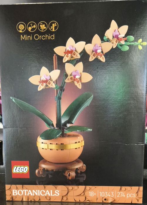 Lego coleção botânica - Mini Orquídea 
Set 10343
Novo - Caixa fechada
