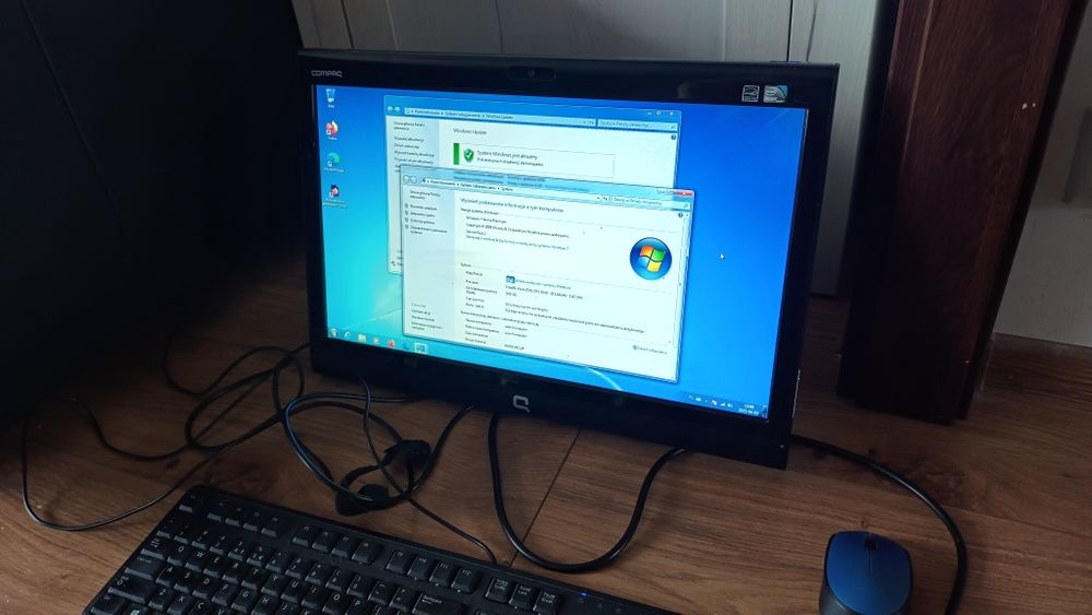 Komputer HP All in One 3Gb ram Dysk 160Gb