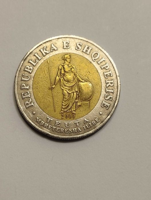 Sprzedam monetę Albania 100 leków 2000r. - królowa Teuta