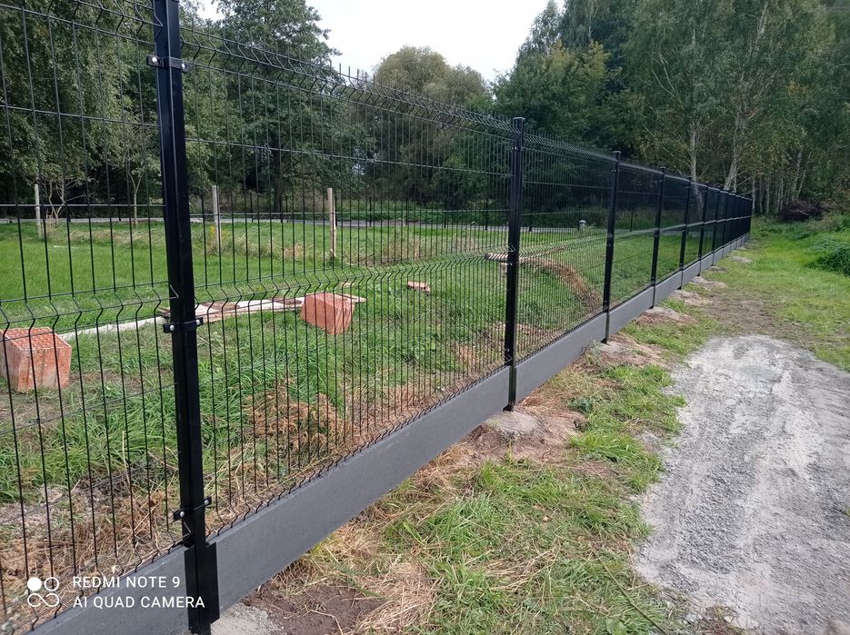 Ogrodzenie Panelowe 3d Panel 153+Podmurówka