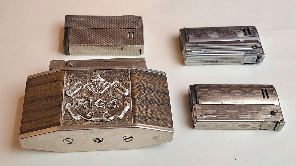 Вінтажні колекційні запальнички СССР.