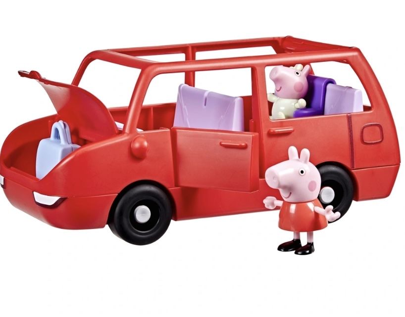 Машинка Пеппи з фігурками малюк Еві Peppa Pig Пеппа свинка машина