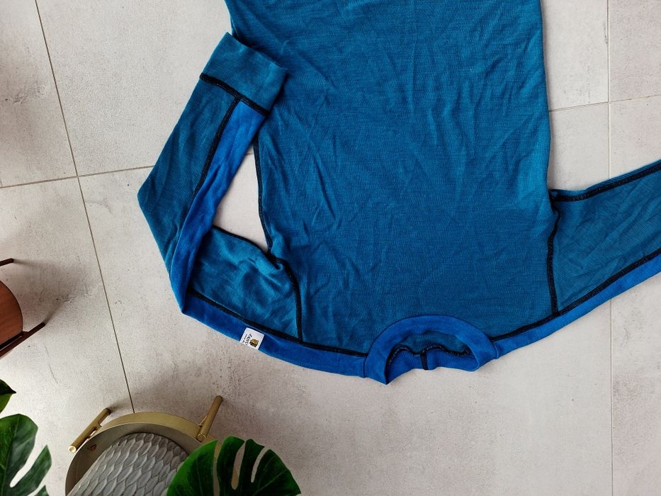 Bluzka termiczna wełniana Janus 100% merino wool bielizna termoaktywna