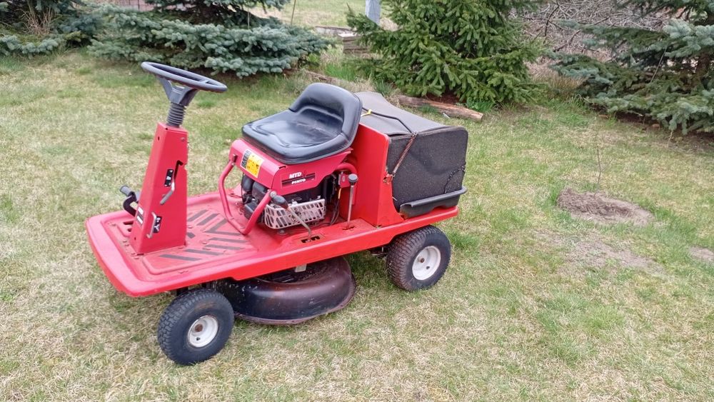 Kosiarka do trawy traktorek z koszem MTD Pinto. Briggs stratton.Nie Stihl Husqvarna.