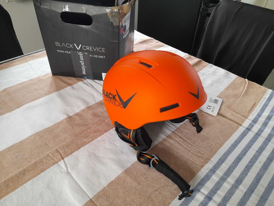 Black Crevice Dziecięcy kask narciarski Stubai XS 52-54cm