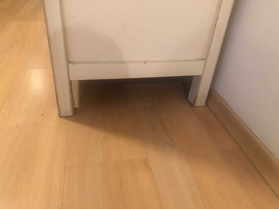 Cómoda grande branca IKEA HEMNES com 8 gavetas