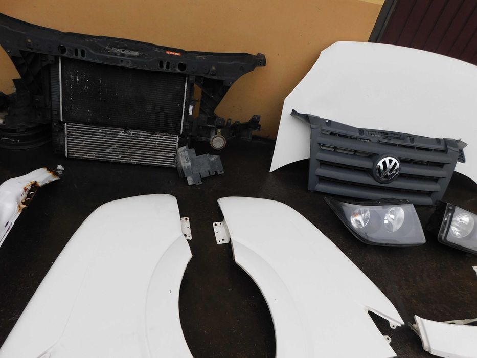 VW Crafter przód kompletny maska chłodnice zderzak lampy błotniki OEM
