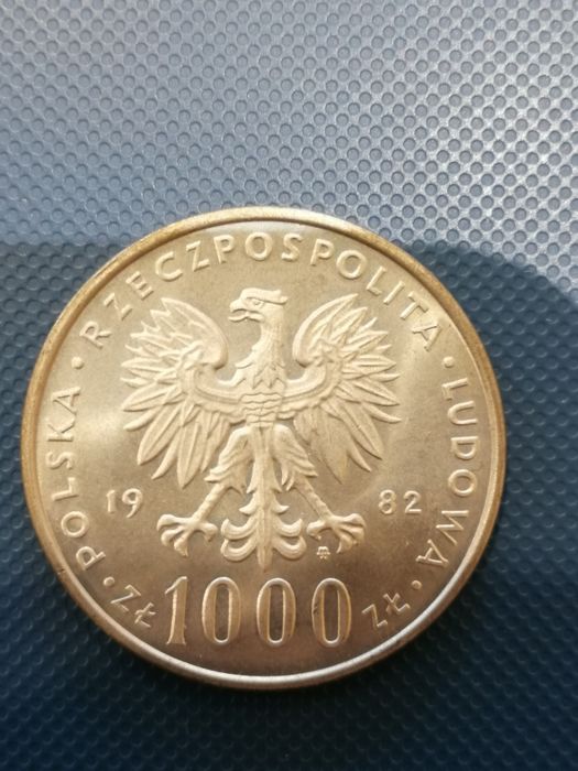 1000 zł Jan Paweł II 1982 r.