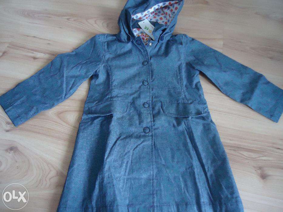 Płaszczyk dla dziewczynki 5 10 15