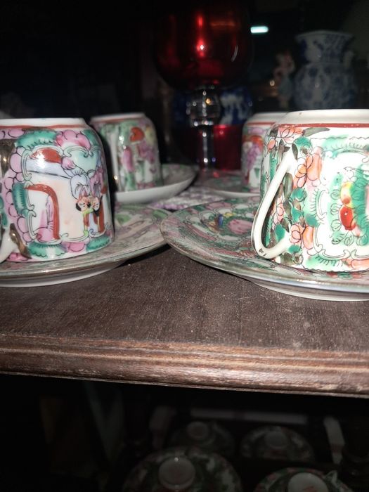Conjunto chavenas café