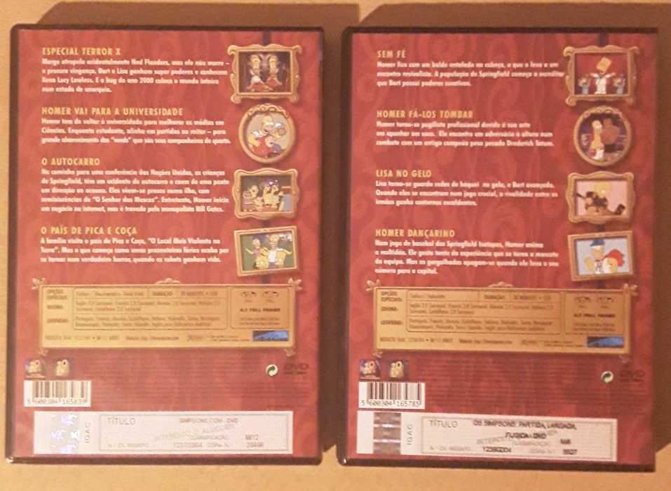 Os Simpsons - Clássicos - 4 DVDs