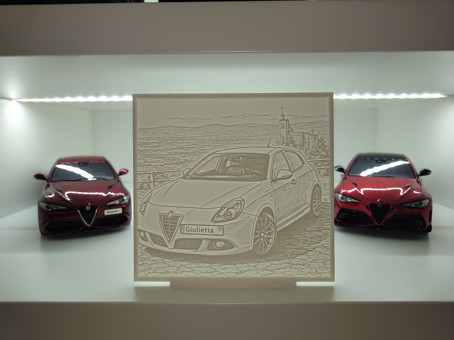 Luminárias feitas em 3D