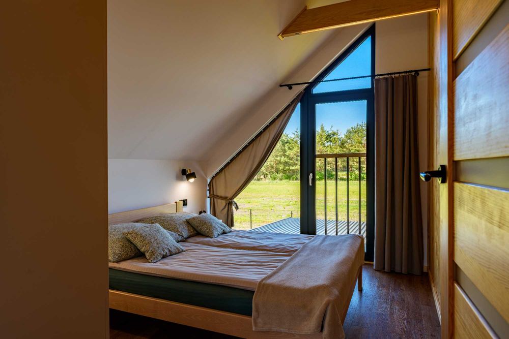 Domki Echo lasu, Zwierzyniec,  Roztocze, balia z jacuzzi, sauna