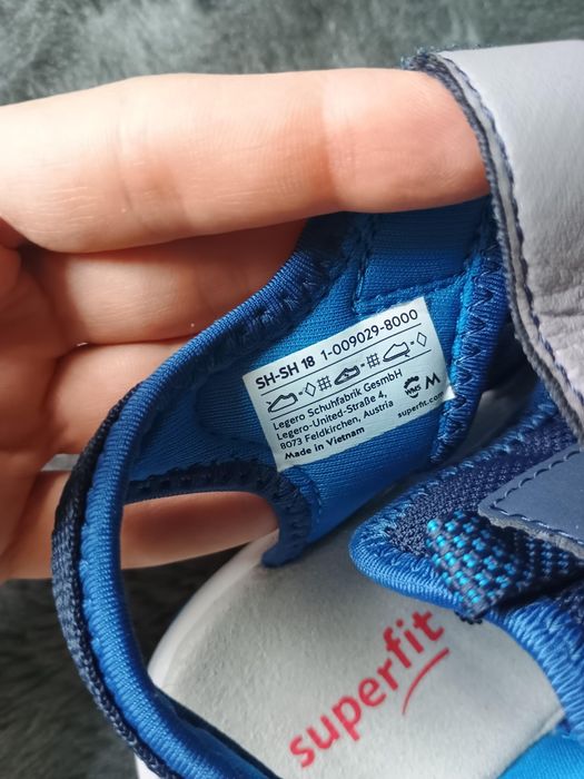 Sandałki dziecięce unisex Superfit 29