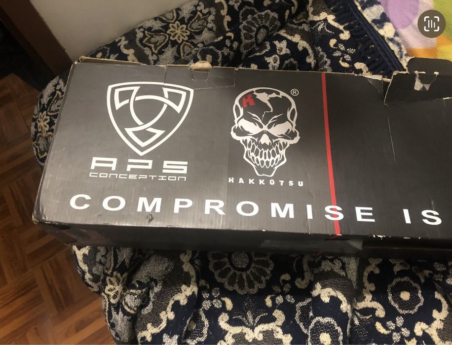 Arma de airsoft ASR115X como nova