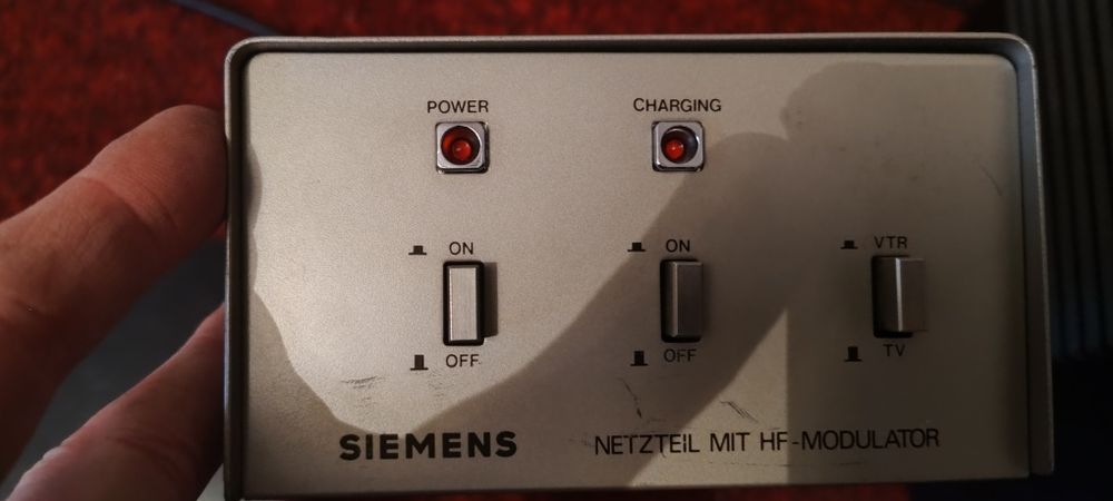 Siemens FP 500 – modulator RF retro, video/audio, VTR, sprawny, kolekc