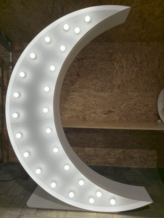 Księżyc LED 200CM x 120cm