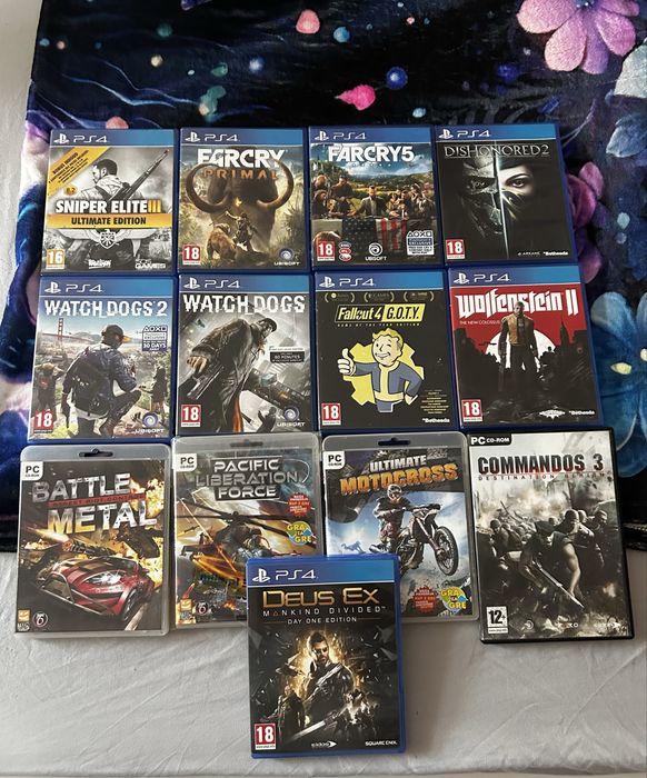 Gry na platforme PlayStation4/PC