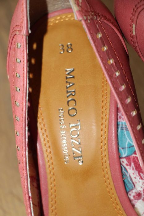 Buty półbuty szpilki Marco Tozzi 38 wkładka lekko ponad 24cm
