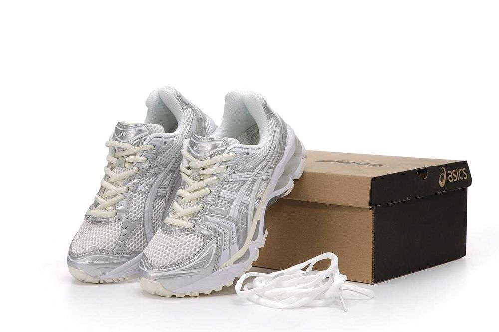Кроссовки Asics Gel-Kayano 14 White Silver premium