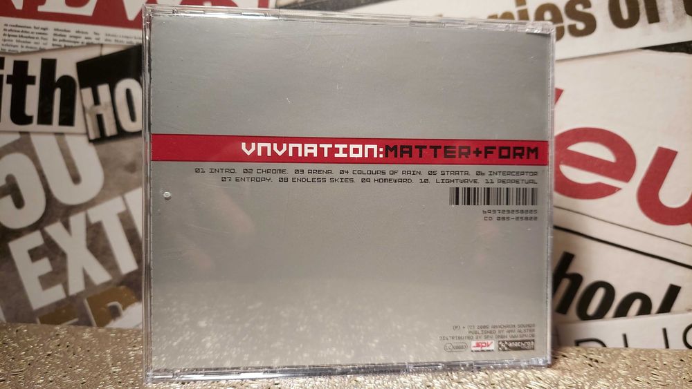 VNV Nation - Matter + Form ( 2005 ) na CD synthpop EBM