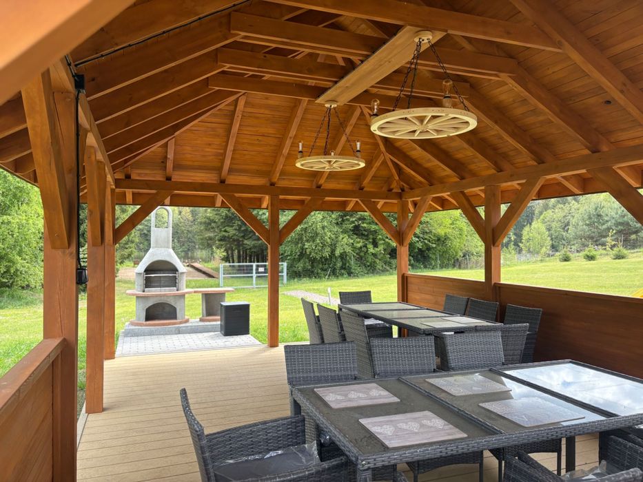 Domek Osada Za Dębami-Podlasie, Suwalszczyzna, Sejny - sauna, jacuzzi