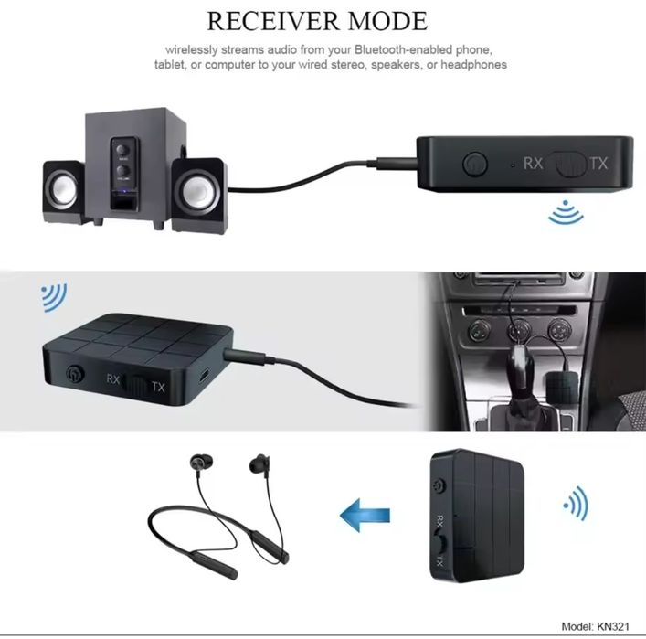 Блютуз приймач-передавач звуку,адаптер Bluetooth,музыка блютуз,RCA кабель,ресивер,трансмиттер