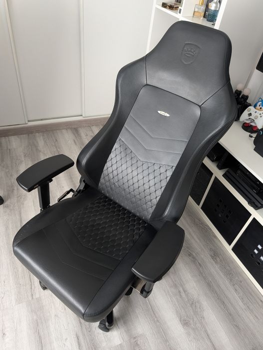 Cadeira Gaming Noble chair Pele verdadeira