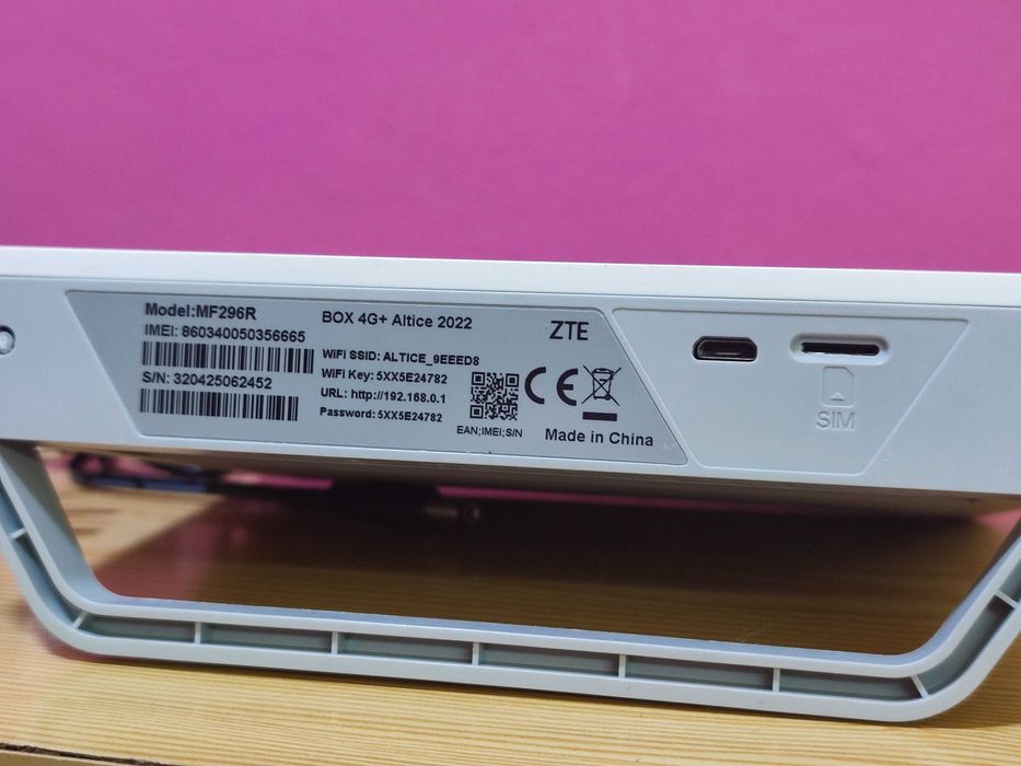 300mbts ZTE MF296R 4G+ Router Wi-Fi