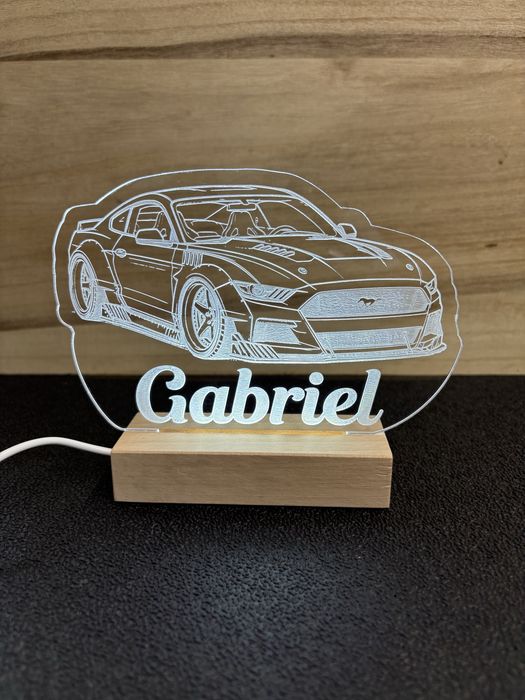 Candeeiros LED em Acrílico Personalizados – Um Presente Único!