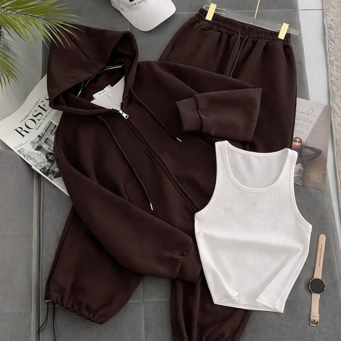 Женский спортивный костюм с майкой/Жіночий спортивний костюм з майкою