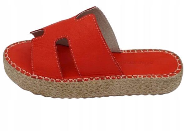 Runnerboss czerwone espadryle damskie niskie wsuwane 38 1j1a