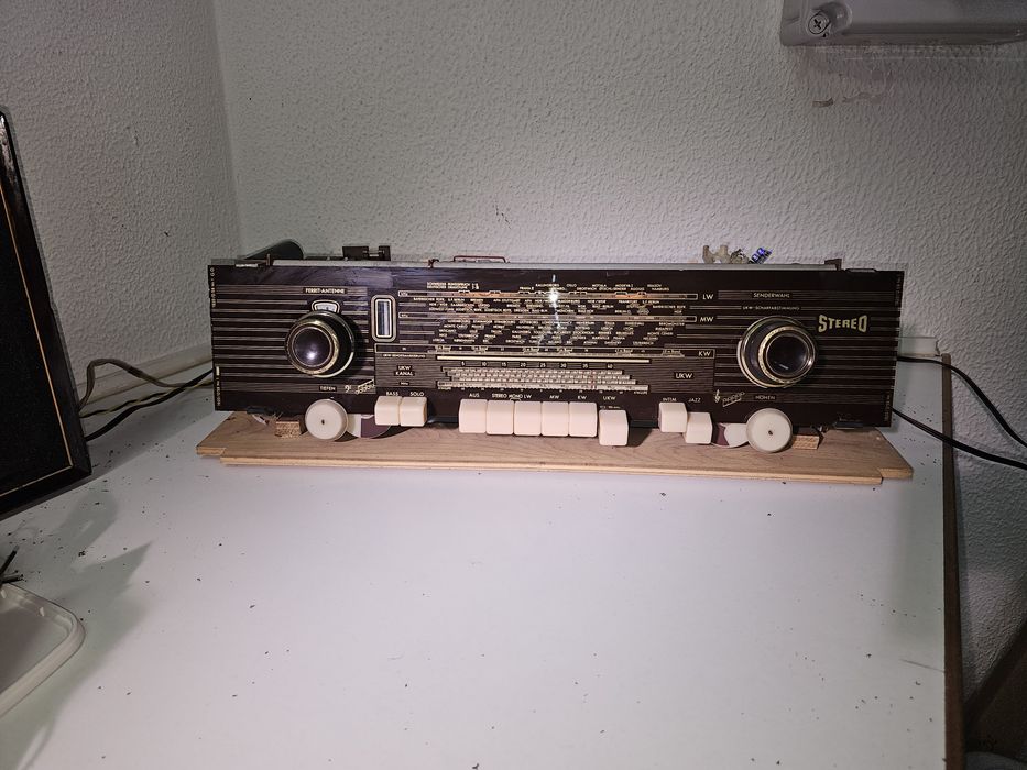 Rádio a Válvulas Vintage Telefunken (Stereo) –  Bluetooth Integrado