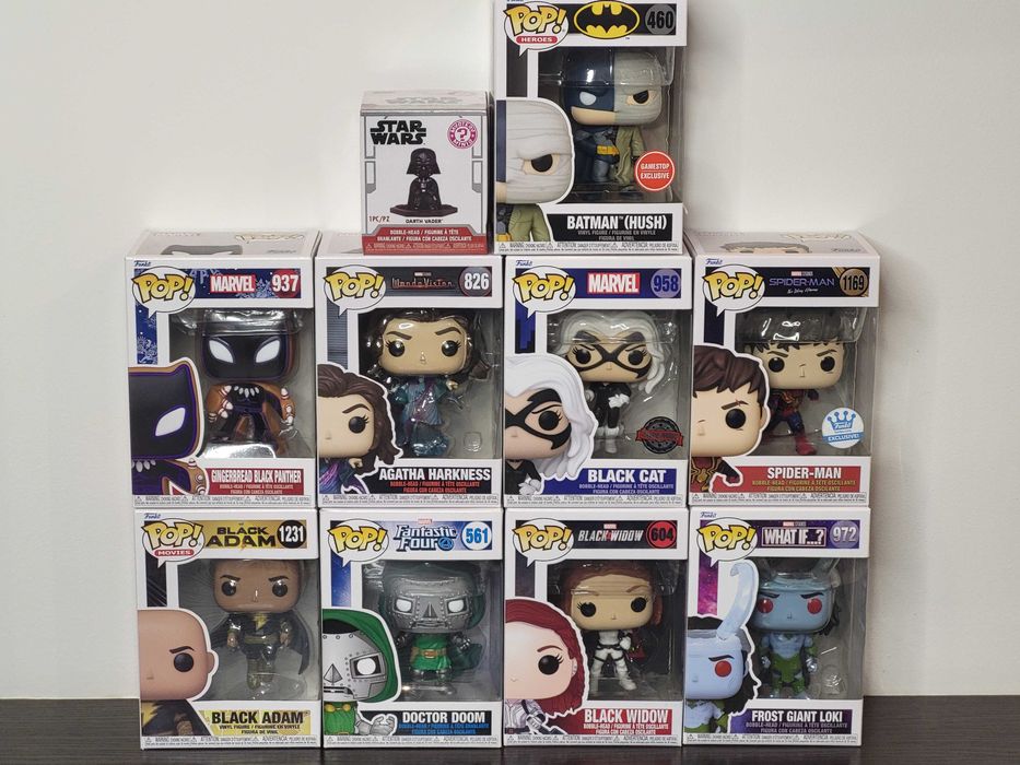 Колекційні фігурки Funko Pop.